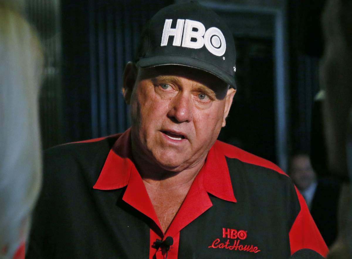 Dennis Hof pictured in Oklahoma City, June 13, 2016.