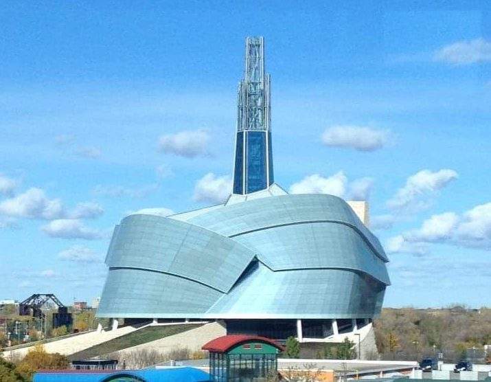 The Canadian Museum for Human Rights is seen .