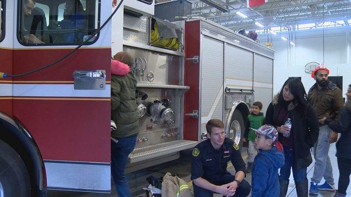 As Fire Prevention Week wrapped up on Saturday, the Saddleridge Fire Station in northeast Calgary hammered home a message of safety.