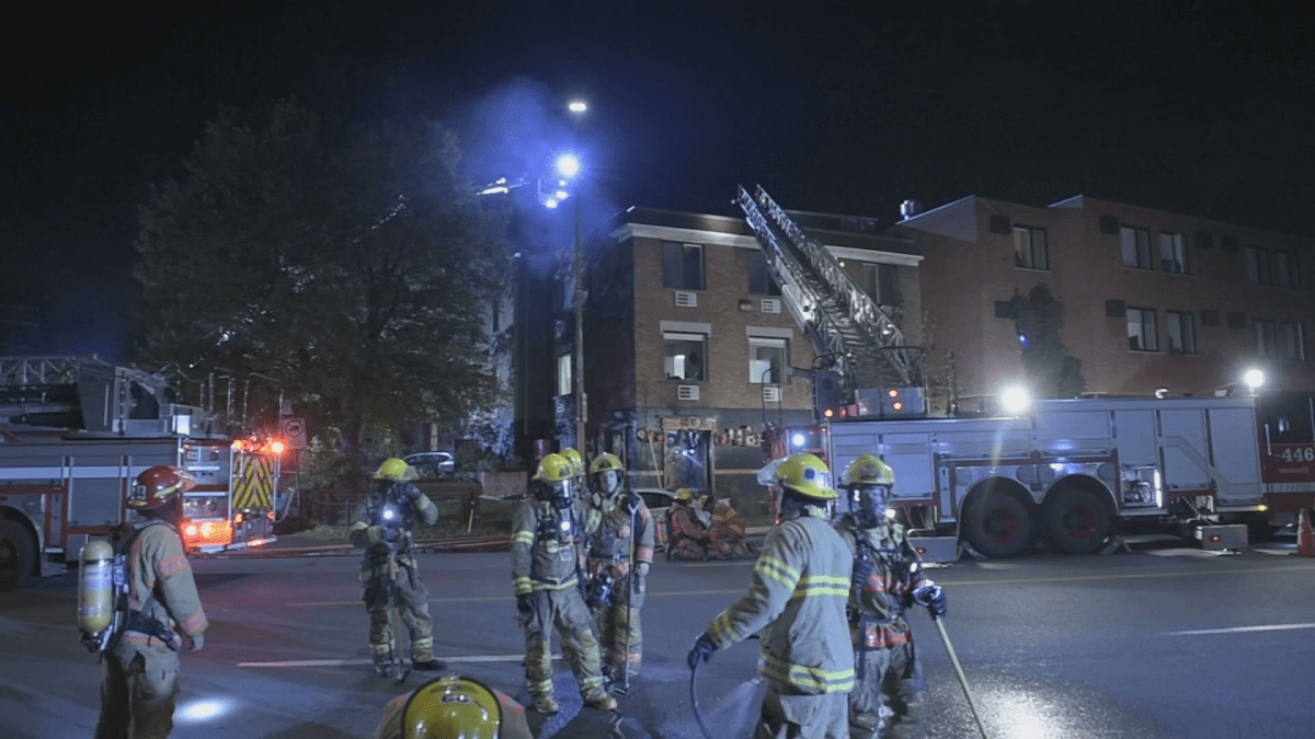 A fire destroyed Restaurant Onyx early Thursday morning. Montreal police are investigating the suspicious blaze. 04 October 2018.