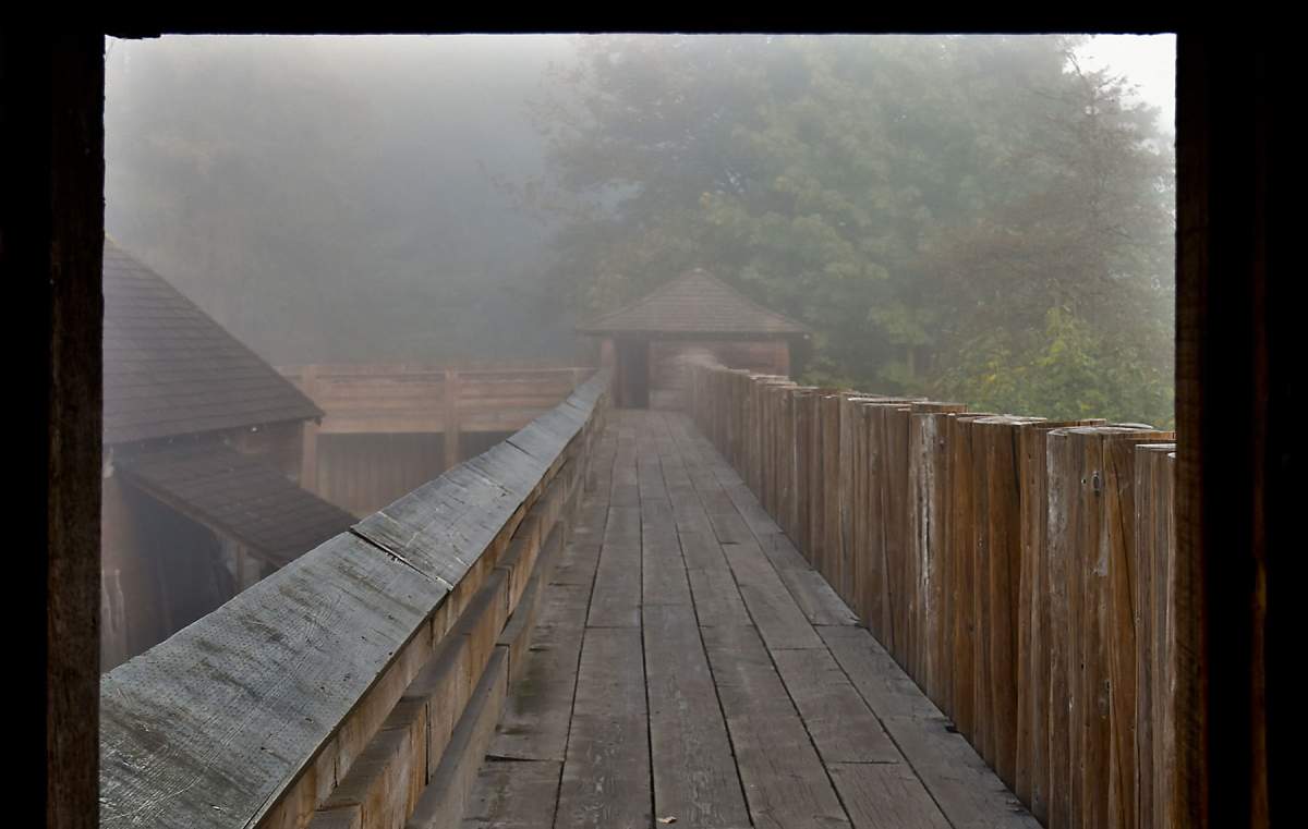 The original Fort Langley was established in 1827.