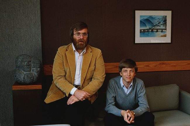 Microsoft Founders Paul Allen and Bill Gates