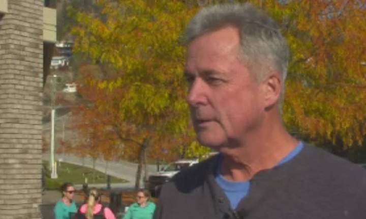 It'll be luck of the draw in deciding who'll be mayor of Peachland after two candidates tied for first. Pictured is Harry Gough, who is challenging Cindy Fortin to be mayor. Both finished with 804 votes.