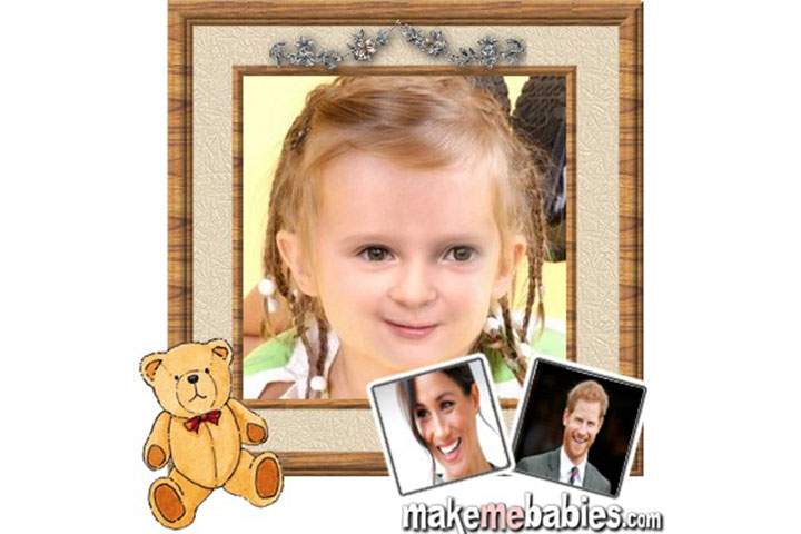 What Prince Harry and Meghan Markle’s baby might look like, according to internet ‘baby makers’ - image