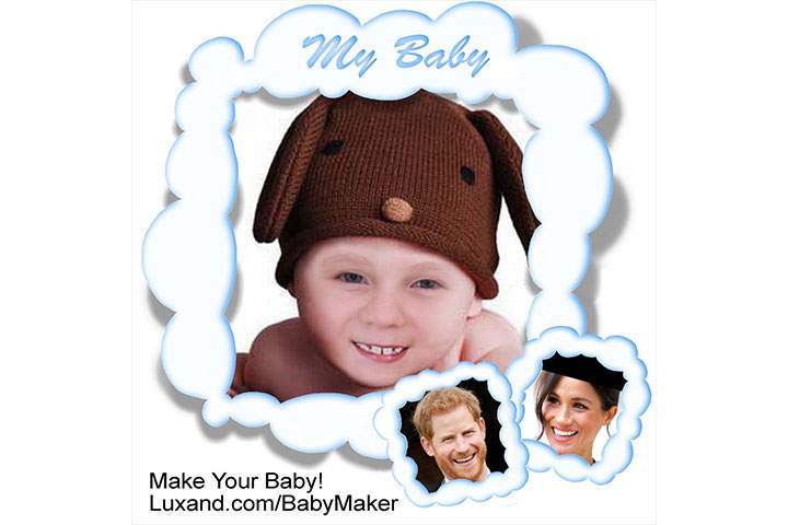 What Prince Harry and Meghan Markle’s baby might look like, according to internet ‘baby makers’ - image