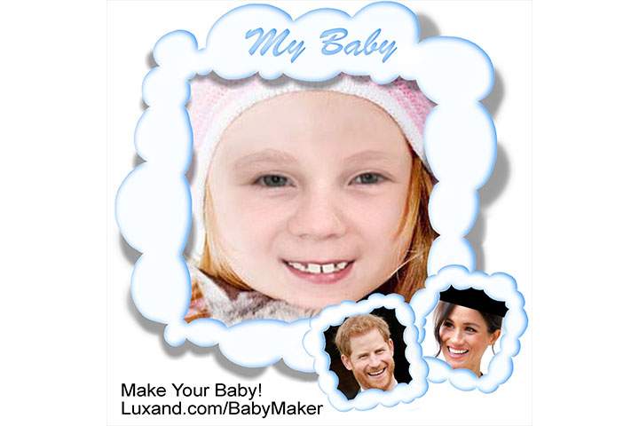 What Prince Harry and Meghan Markle’s baby might look like, according to internet ‘baby makers’ - image