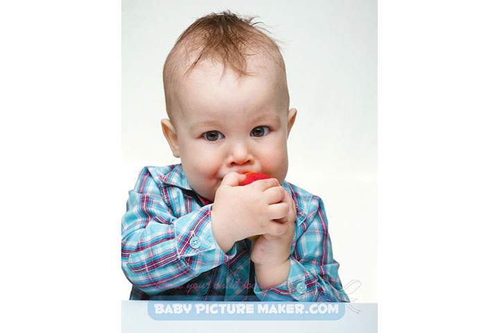 What Prince Harry and Meghan Markle’s baby might look like, according to internet ‘baby makers’ - image