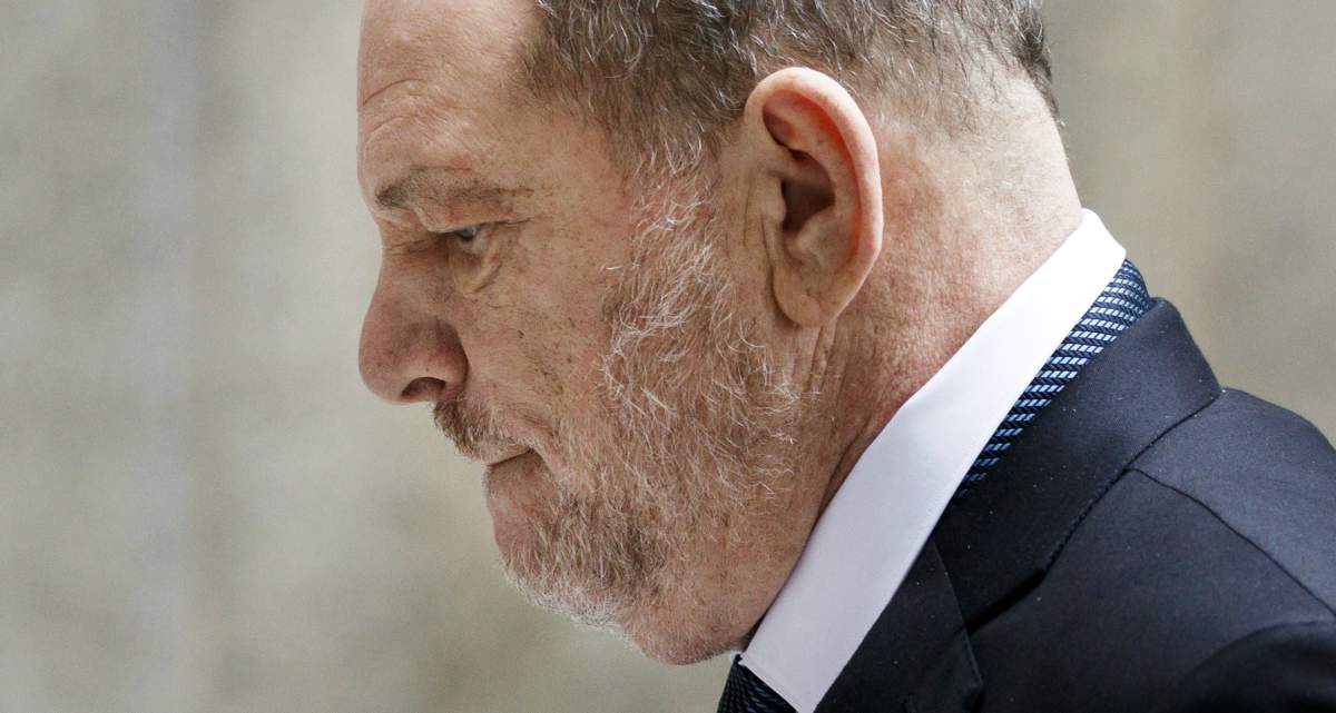Former movie producer Harvey Weinstein arrives to State Supreme Court for a hearing in his sexual assault case in New York, New York, USA, 11 October 2018. 