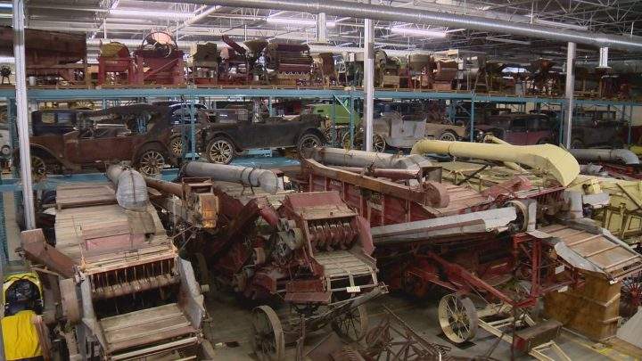 There’s a lot of history attached to the items stored at the Western Development Museum’s curatorial centre.
