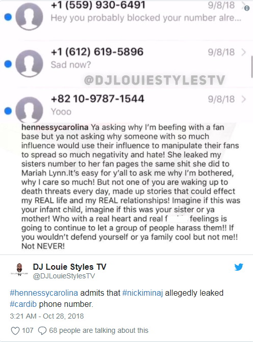 Cardi B and Nicki Minaj call truce following hours of feuding - image