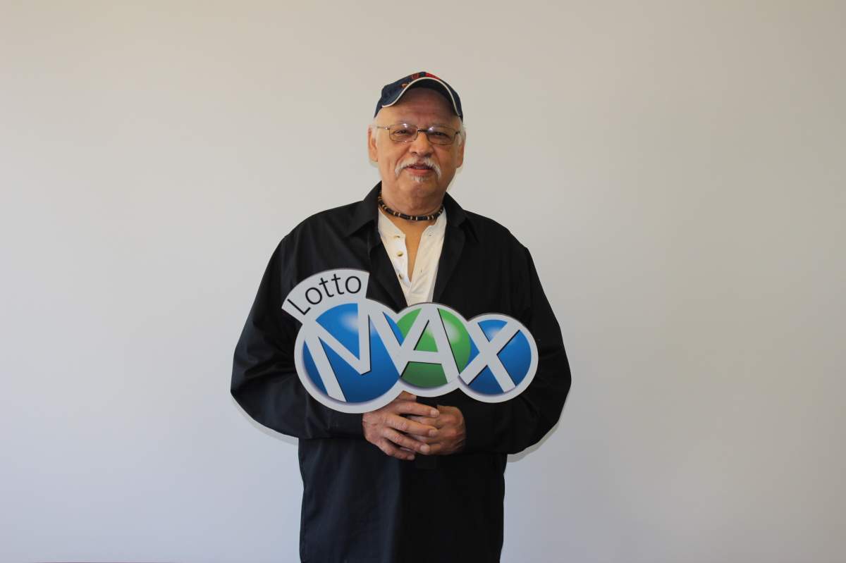 Bradley Houston is Winnipeg's latest millionaire after a $1 million lottery win Tuesday.