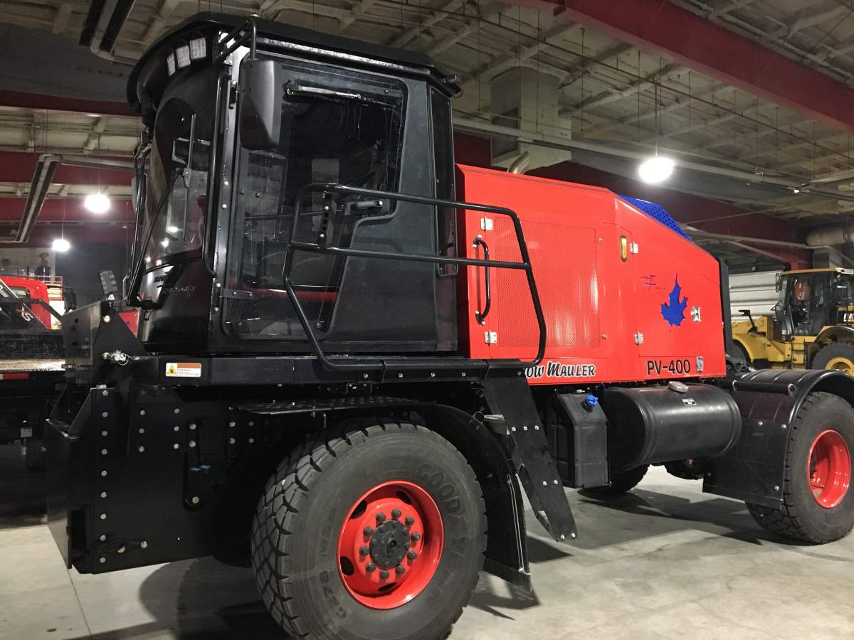 The new auto-plow.