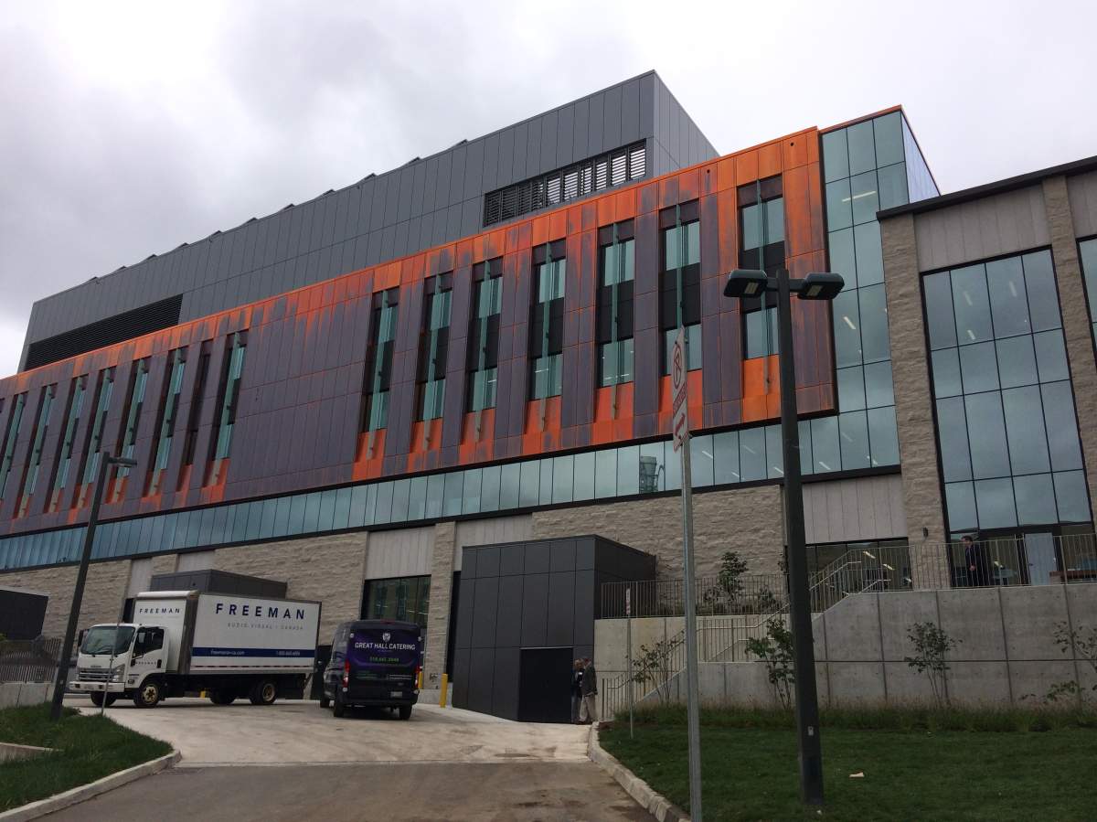 The Amit Chakma Engineering Building, formerly known at the Three C+ Building on Western university campus.