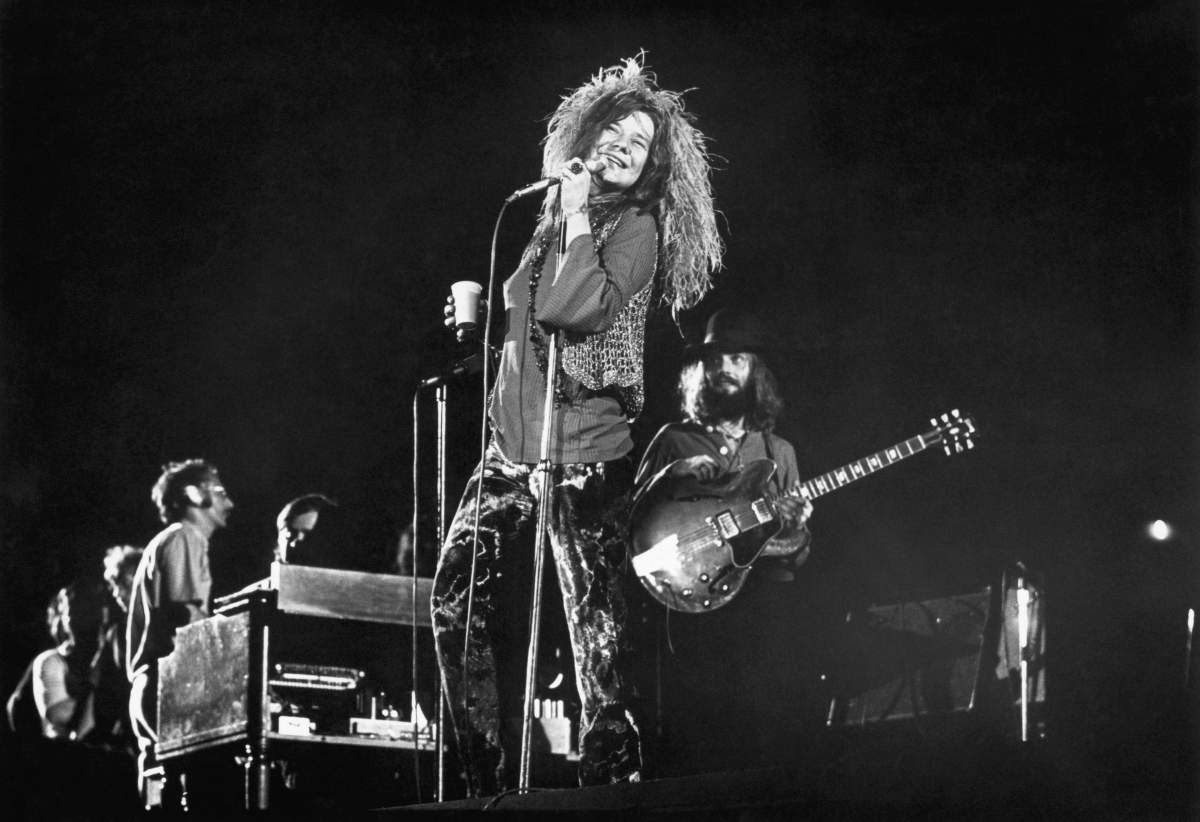 Full Tilt Boogie Band, perform at the Festival for Peace at Shea Stadium.
