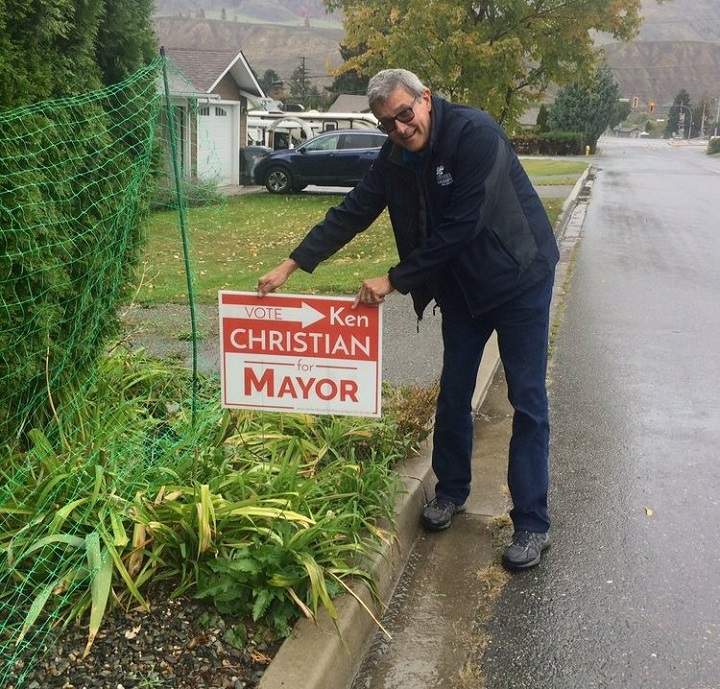 The Kamloops mayoralty race features just two participants: Incumbent Ken Christian and challenger William Turnbull.