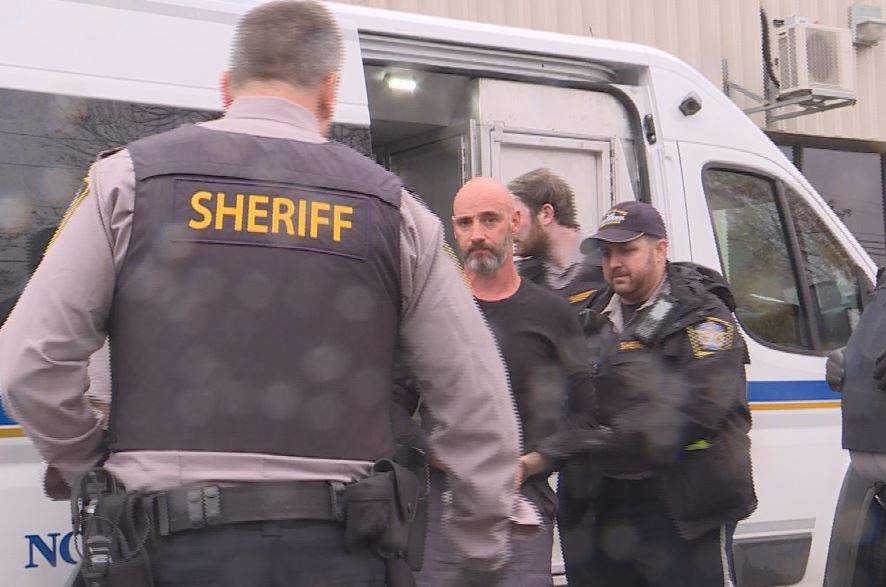 Leon Paul Fraser arrives at Dartmouth provincial court on Thursday, Oct. 11, 2018. 