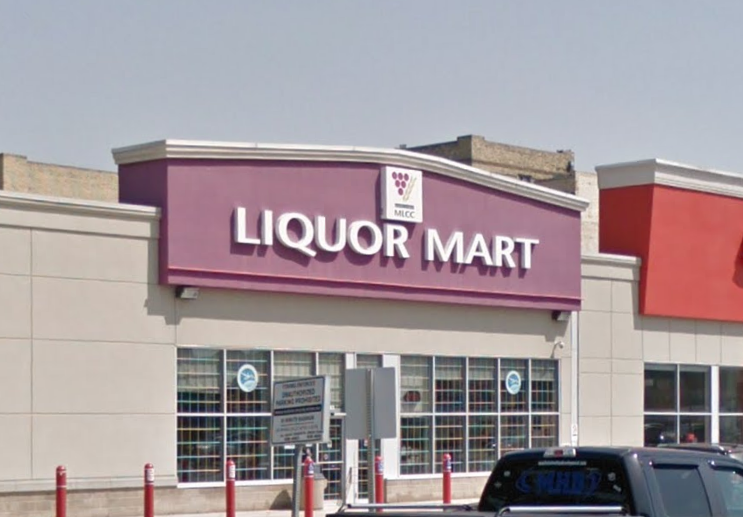 A  Manitoba Liquor Mart location.