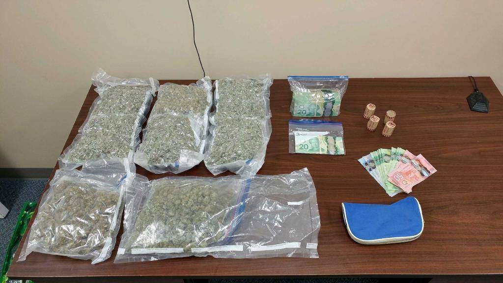 Lundar RCMP ended up recovering drugs and cash after pulling over a man on Highway 6 for speeding on Sept. 20. 