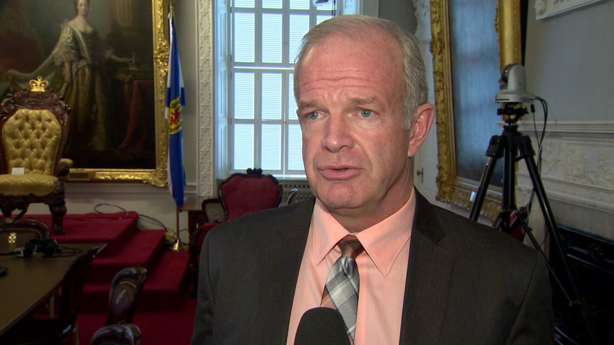 Mark Furey, Nova Scotia's justice minister, pictured in Halifax on Oct. 5, 2018.