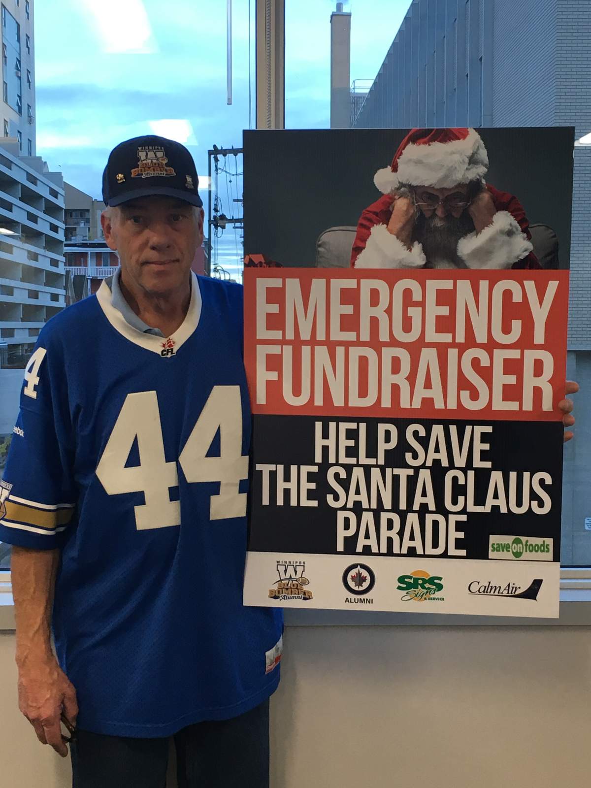 Mike Hameluck helped organize an emergency fundraiser.