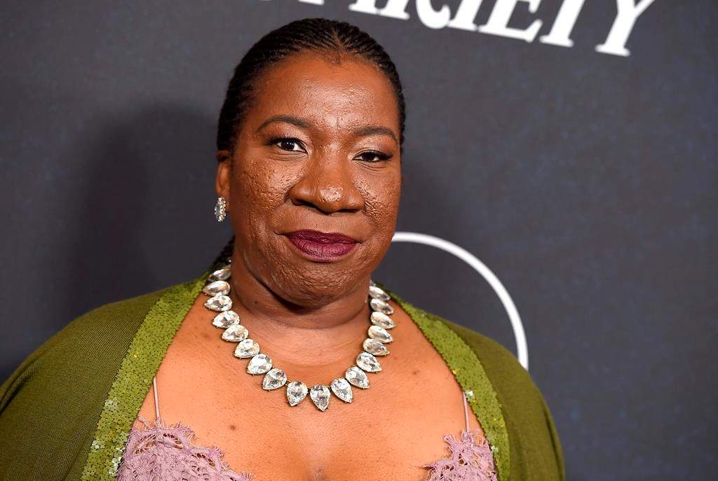 FILE - In this Oct. 12, 2018 file photo, #MeToo founder Tarana Burke arrives at Variety's Power of Women event in Beverly Hills, Calif. Eight groups across the nation have been awarded funding from the New York Women‚Äôs Foundation for their efforts to fight sexual violence. The groups in this first round of funding, chosen in consultation with Burke, are focused on underserved communities such as communities of color, immigrant communities and LGBTQ people. (Photo by Jordan Strauss/Invision/AP, File).