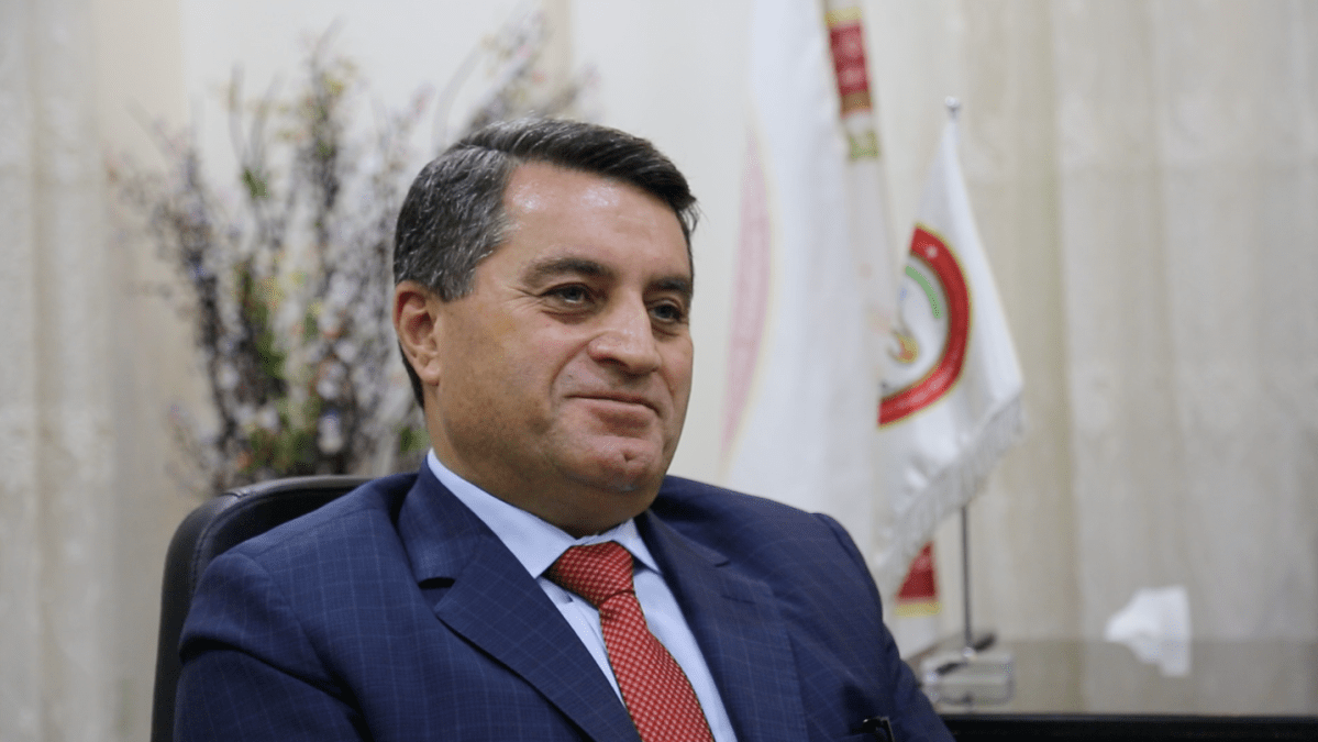 Abdulkarim Omar, co-chair of Foreign Affairs for the Democratic Self-Administration of North Syria.