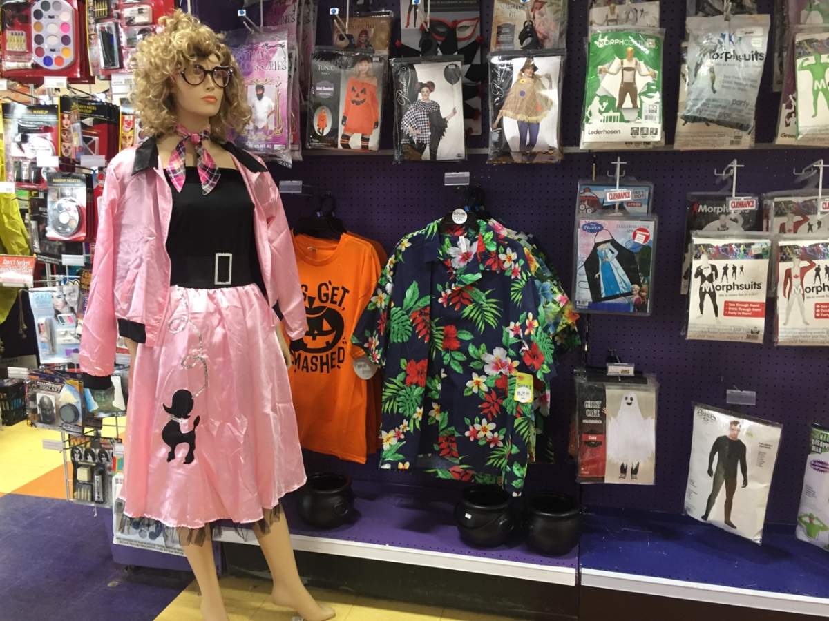 Classic costumes like Sandy from Grease are popular year after year with Winnipeggers.