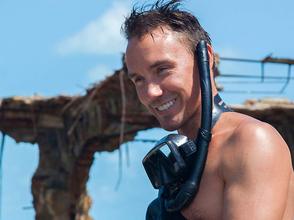 Rob Stewart as seen in Sharkwater Extinction.