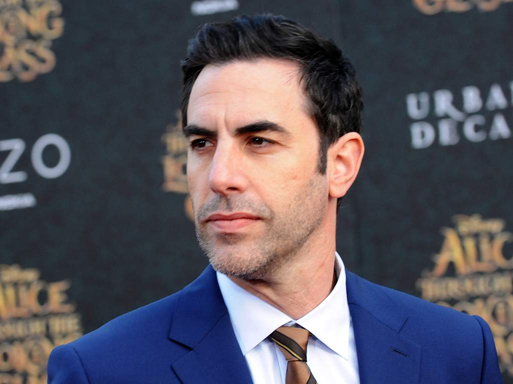 Sacha Baron Cohen arrives for the premiere of Disney’s ‘Alice Through The Looking Glass,’ held at the El Capitan Theatre on May 23, 2016 in Hollywood, Calif.