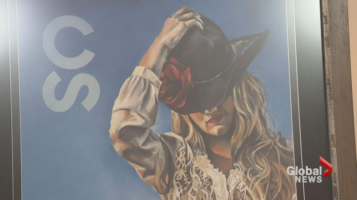 A close up look at the 2019 Calgary Stampede poster.