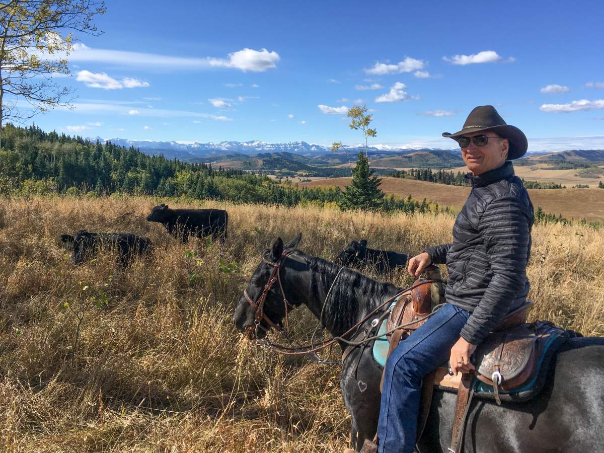 Stan Carscallan on White Moose Ranch