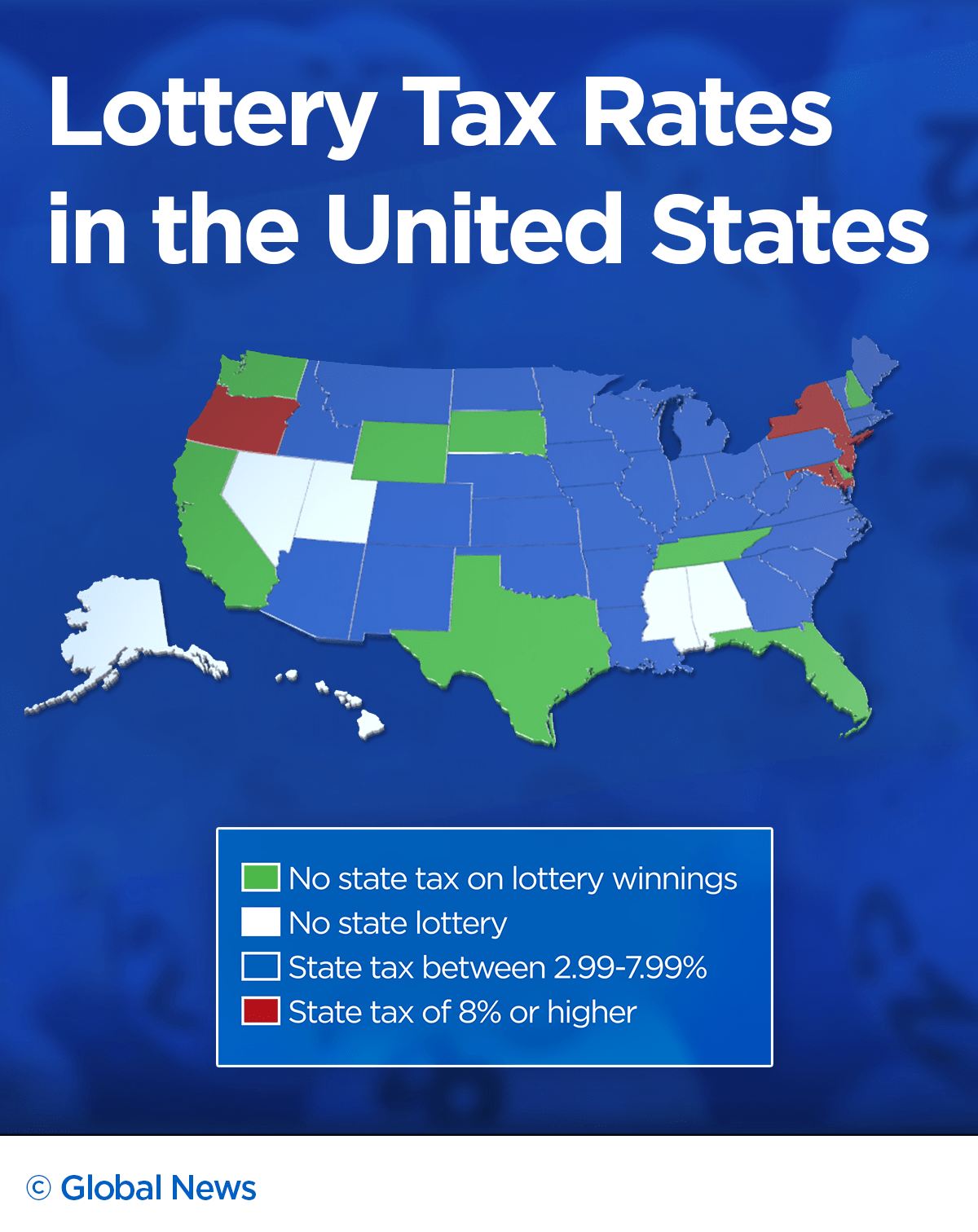 Here are the best and worst states to win the $1.6B Mega Millions lottery jackpot - image