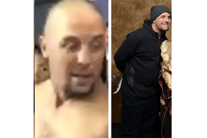 Left: Police have released a photo of a man they say jumped into a tank at Ripley’s Aquarium of Canada on Friday night. Right: The suspect wanted in an assault that occurred on the same evening.