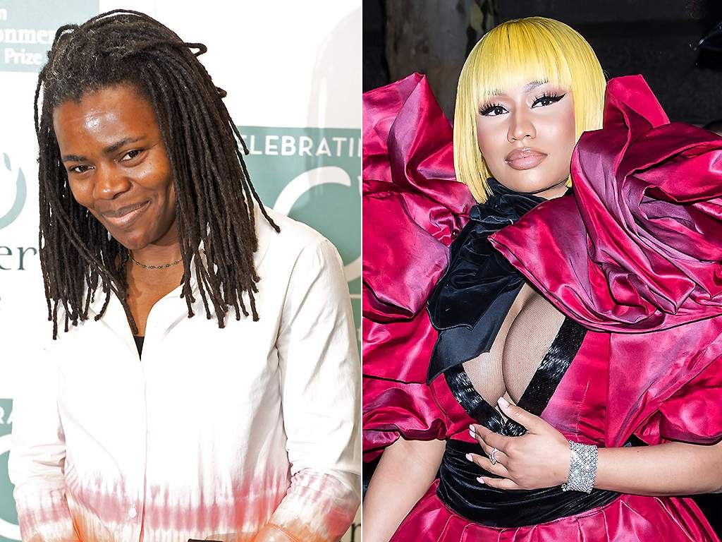 (L-R): Tracy Chapman and Nicki Minaj.