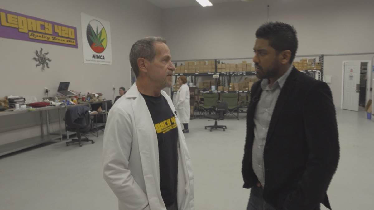 Tim Barnhart of the National Indigenous Medical Cannabis Association 