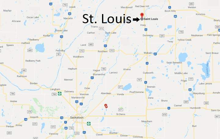 Prince Albert RCMP said a truck left a roadway into the ditch where it hit an embankment, ejecting the driver from the vehicle.