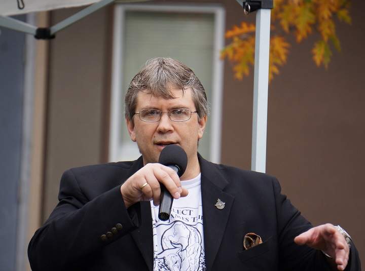 William Turnbull says the biggest issue in Kamloops is jobs.