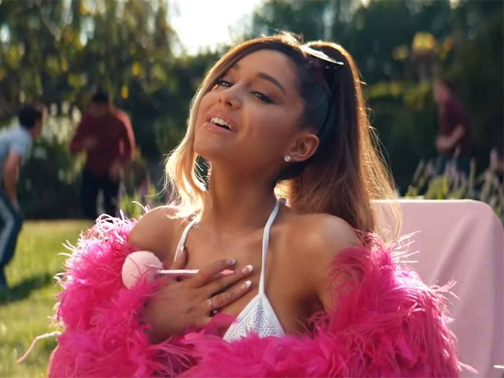 Ariana Grande as Elle Woods from ‘Legally Blonde’ in the ‘Thank U, Next’ video which premiered on Nov. 30, 2018.