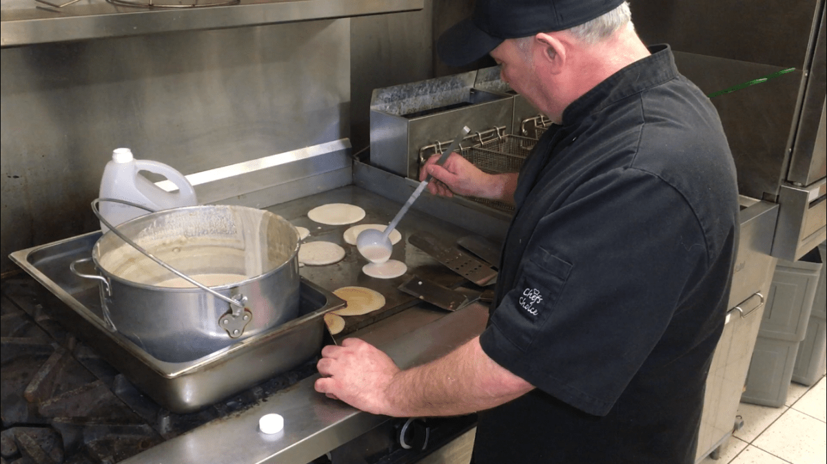 A benefit breakfast was the main event at the fundraiser for Mark Sherwood.