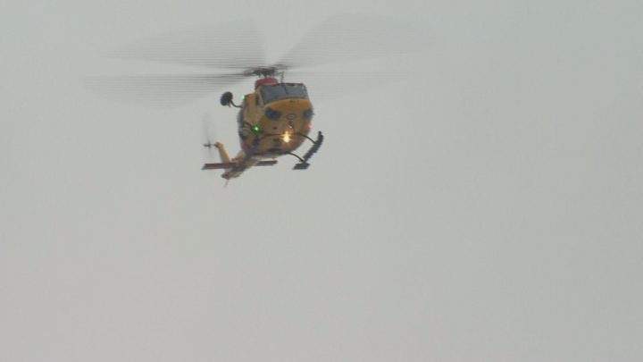 No, the City of Calgary isn't using helicopters to.
