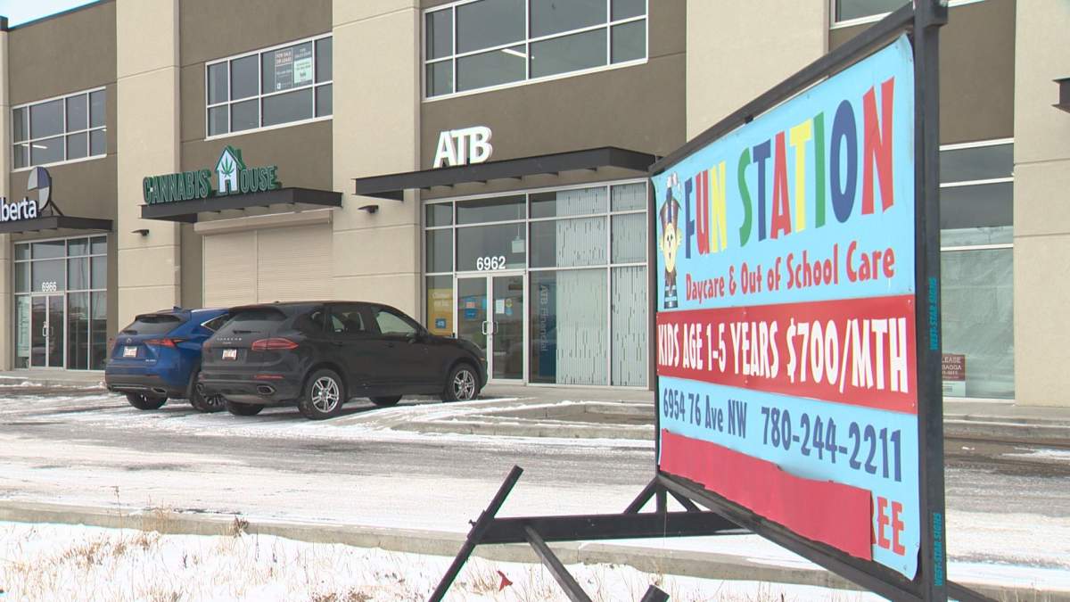 Cannabis House, an Edmonton cannabis retailer, is ready to open in the same complex as a daycare. The city is now investigating the approval process.