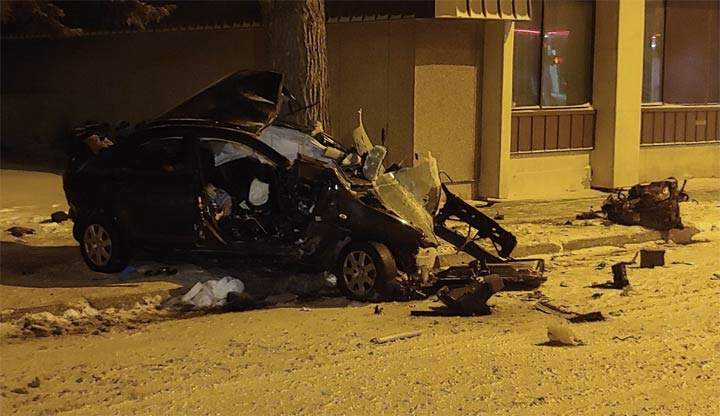 The driver of a car that hit a tree in an early morning crash on Nov. 6 has died from his injuries.