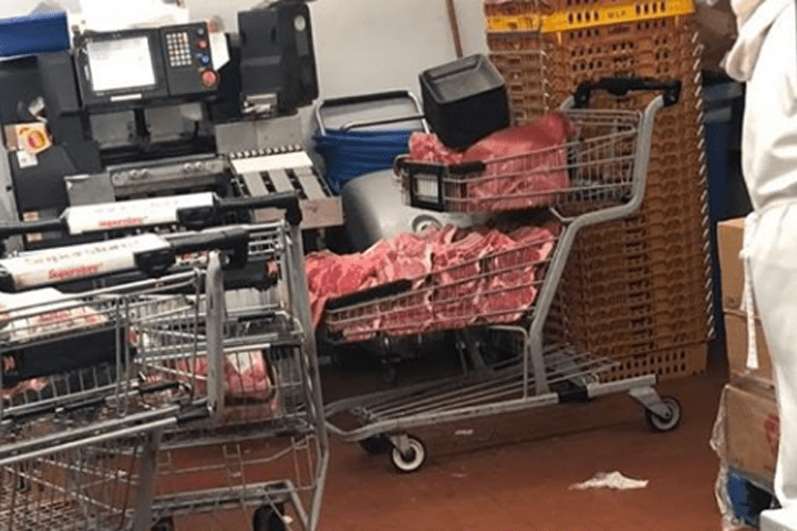 Michael Pearl posted a photo to Facebook on Oct. 6 that he says was taken at the Real Canadian Superstore at Dufferin and Steeles in Toronto.