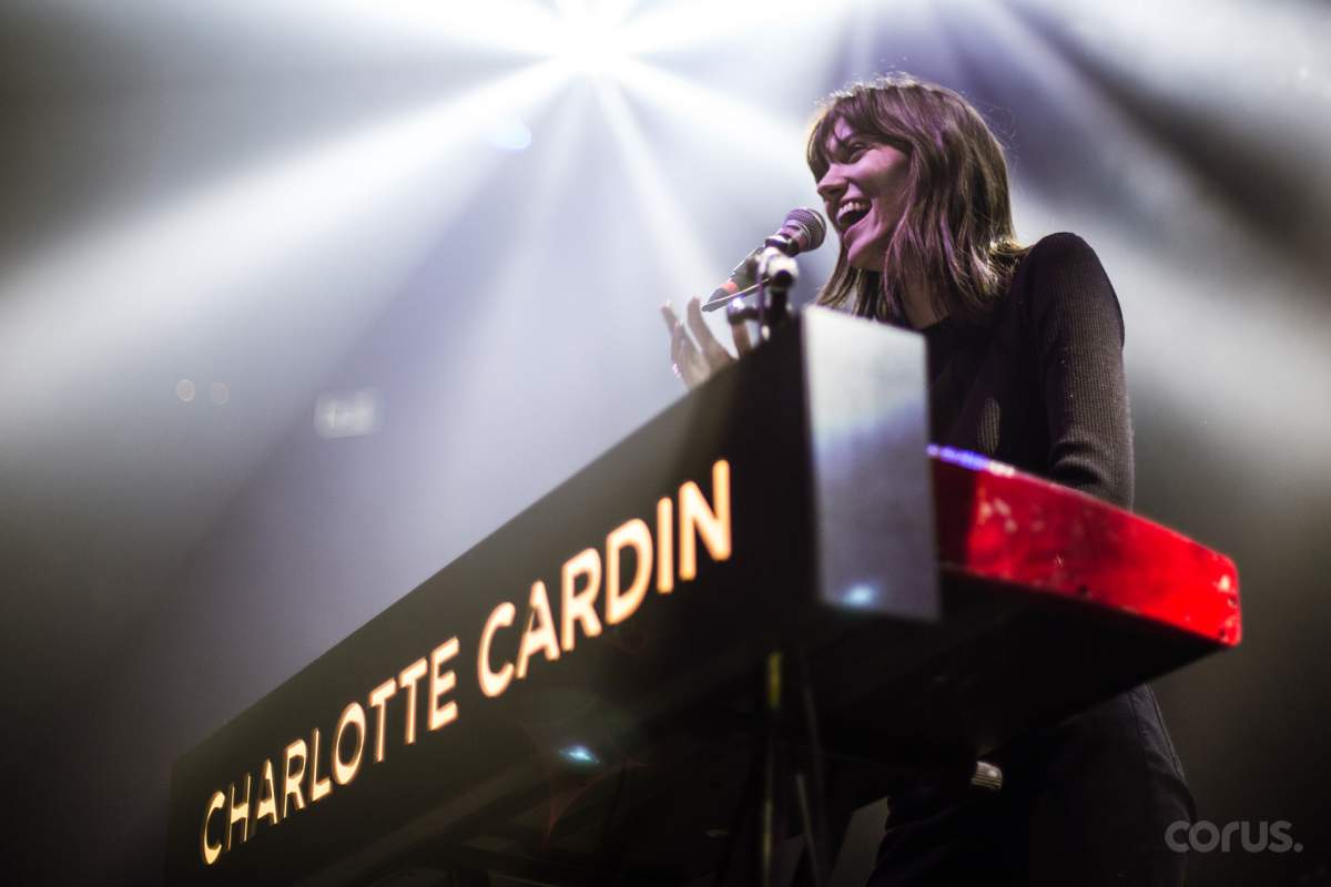 Charlotte Cardin live at REBEL in Toronto on Feb. 11, 2018.