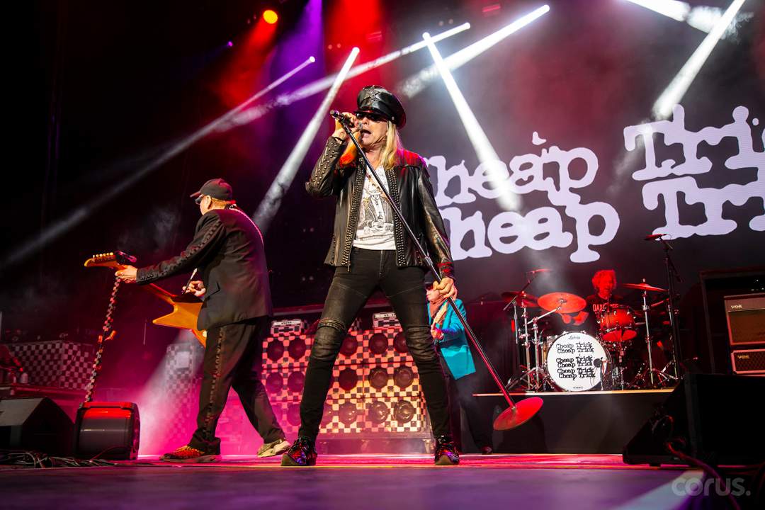 Cheap Trick performs at Budweiser Stage in Toronto on June 19, 2018.