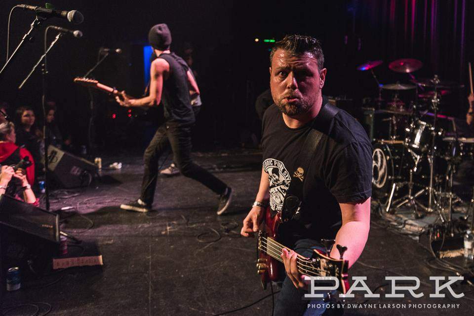 Steve Nelson of Winnipeg’s Clipwing performs at the Park Theatre.