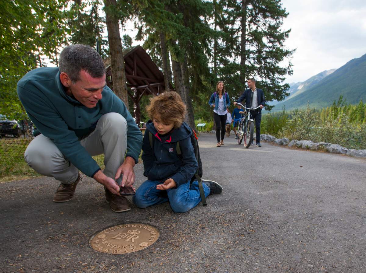 The Banff Commonwealth Walkway follows four different routes in and around the town of Banff, Alta.