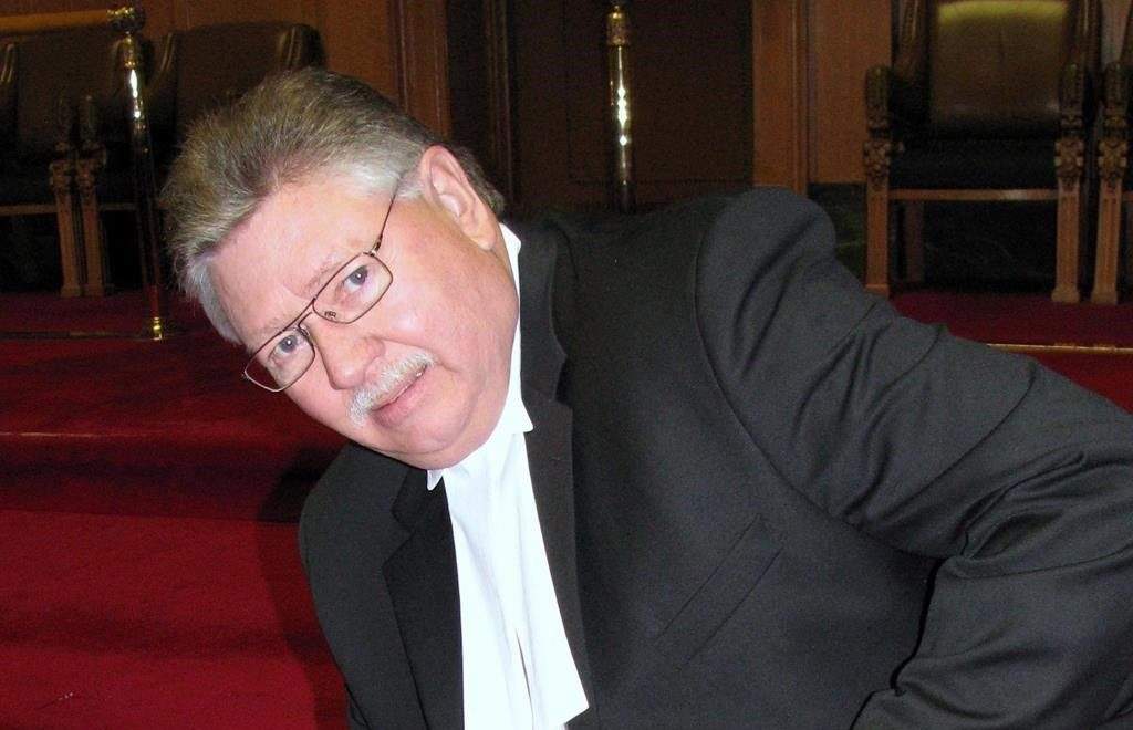 Then Saskatchewan legislature Speaker Dan D'Autremont is seen in Regina, Tuesday, April 4, 2012.