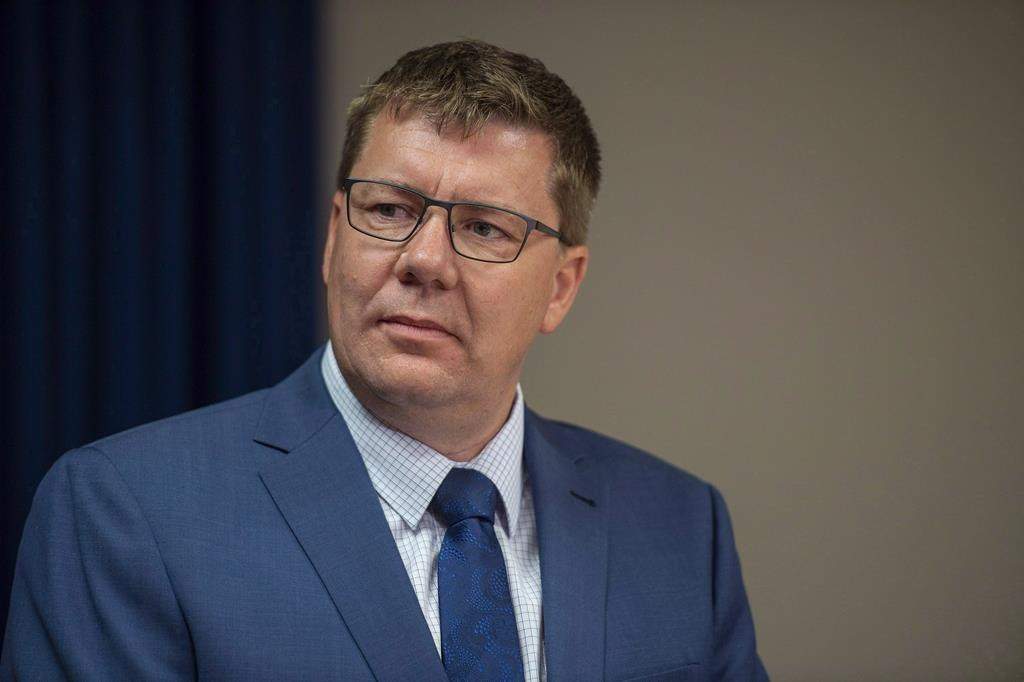 Saskatchewan Premier Scott Moe said in a statement that the province isn't considering following Alberta's example in cutting oil production.