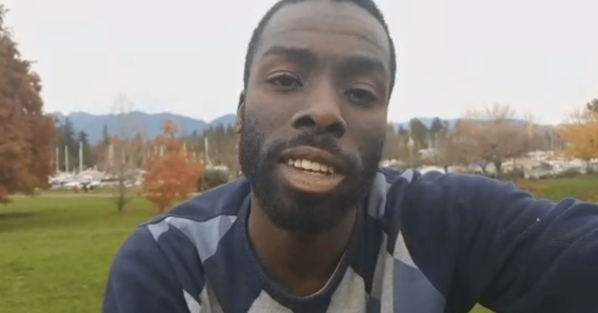 A screenshot from a video Cole posted to social media in the wake of the alleged carding incident. 
